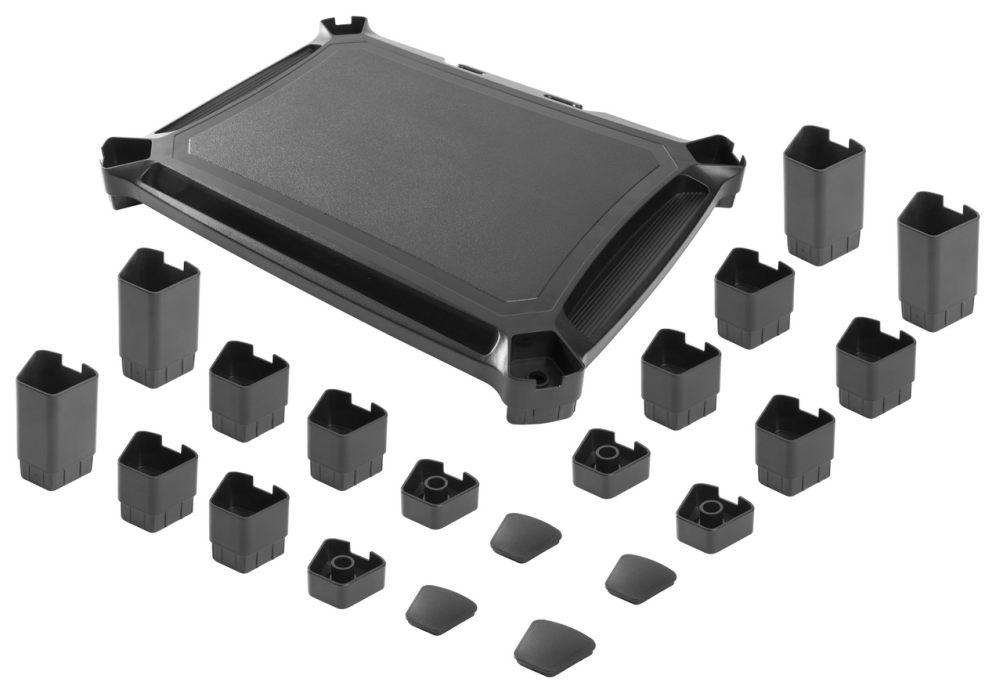 SOPORTE ELEVADOR XL AISENS PARA MONITOR/PORTATIL NEGRO - detalle