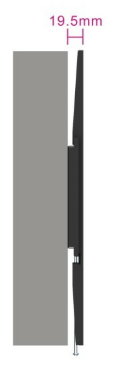 SOPORTE EWENT DE PARED PARA TV EASY FIX XL 37 - 75" VESA MAX. 600X400 - detalle