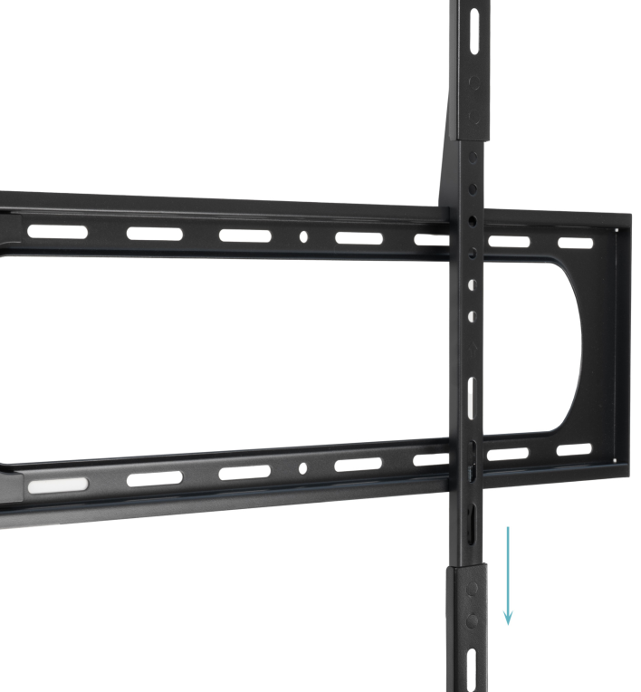 SOPORTE FIJO TOOQ DE PARED PANTALLAS 37"-140" NEGRO - detalle