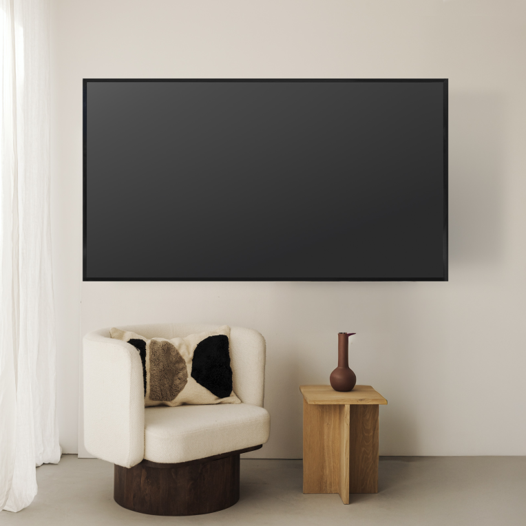 SOPORTE FIJO TOOQ PARED PANTALLAS 37-80 NEGRO - detalle