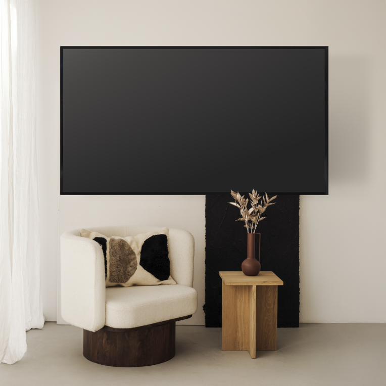 SOPORTE FIJO TOOQ PARED PANTALLAS 37-86 NEGRO - detalle