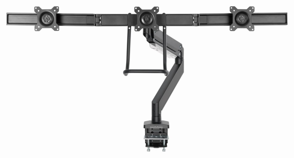 SOPORTE GEMBIRD AJUSTABLE DE MESA PARA 3 MONITORES - detalle