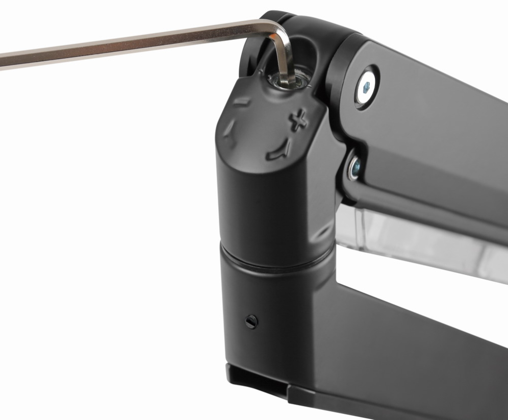 SOPORTE GEMBIRD AJUSTABLE DE MESA PARA 3 MONITORES - detalle