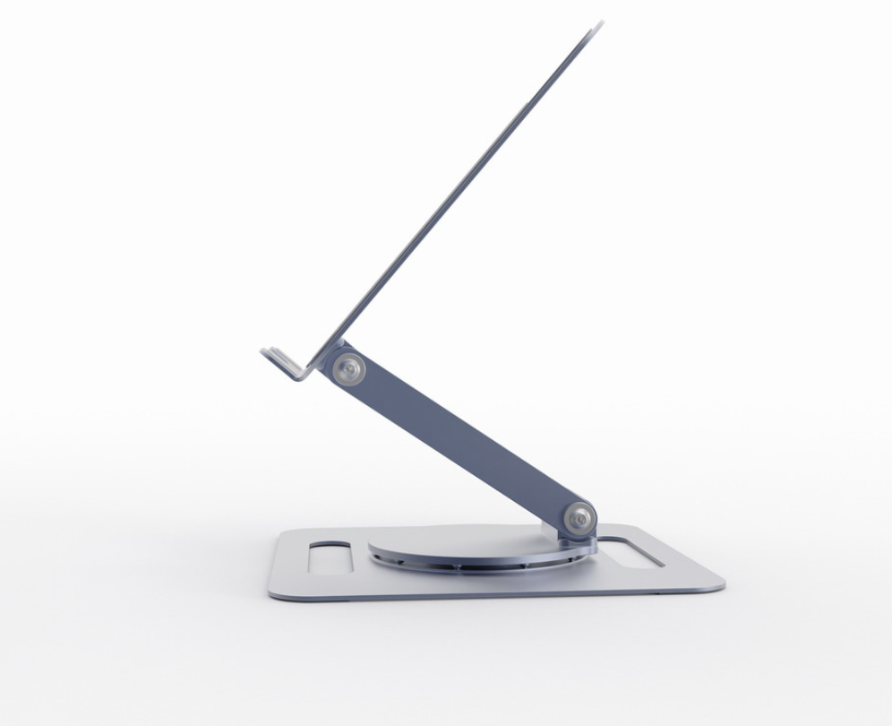 SOPORTE GEMBIRD PORTATIL HASTA 15.6'' ELEVADOR GIRATORIO GRIS - detalle