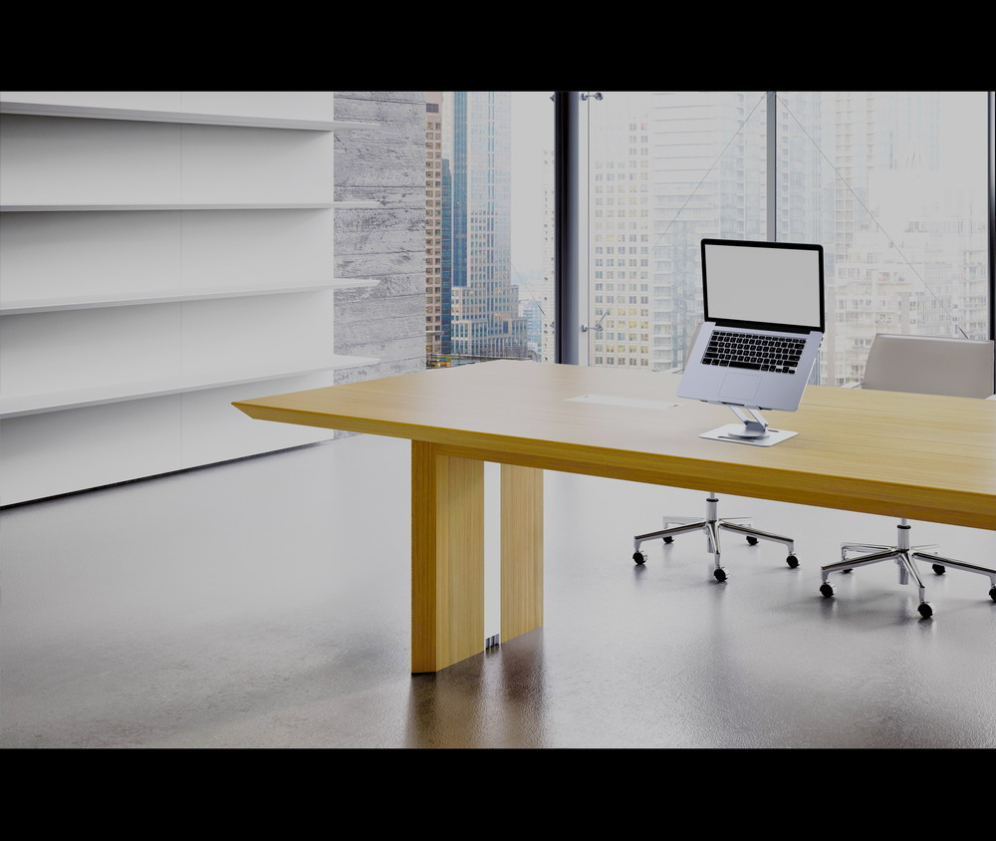 SOPORTE GEMBIRD PORTATIL HASTA 15.6'' ELEVADOR GIRATORIO GRIS - detalle
