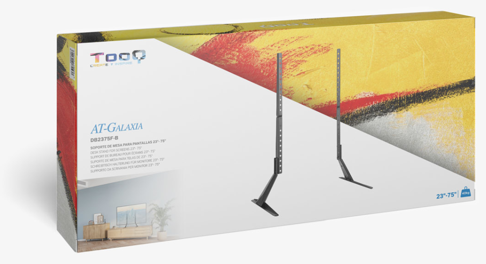 SOPORTE MESA AT-GALAXIA PARA PANTALLAS 23-75" - detalle