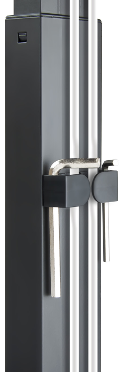 SOPORTE MESA DB1727TN-B GIRA INCLI 2 BRAZOS 17-27, NEGRO - detalle