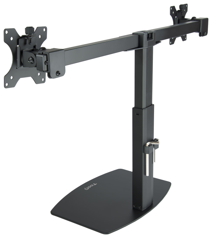 SOPORTE MESA DB1727TN-B GIRA INCLI 2 BRAZOS 17-27, NEGRO - detalle