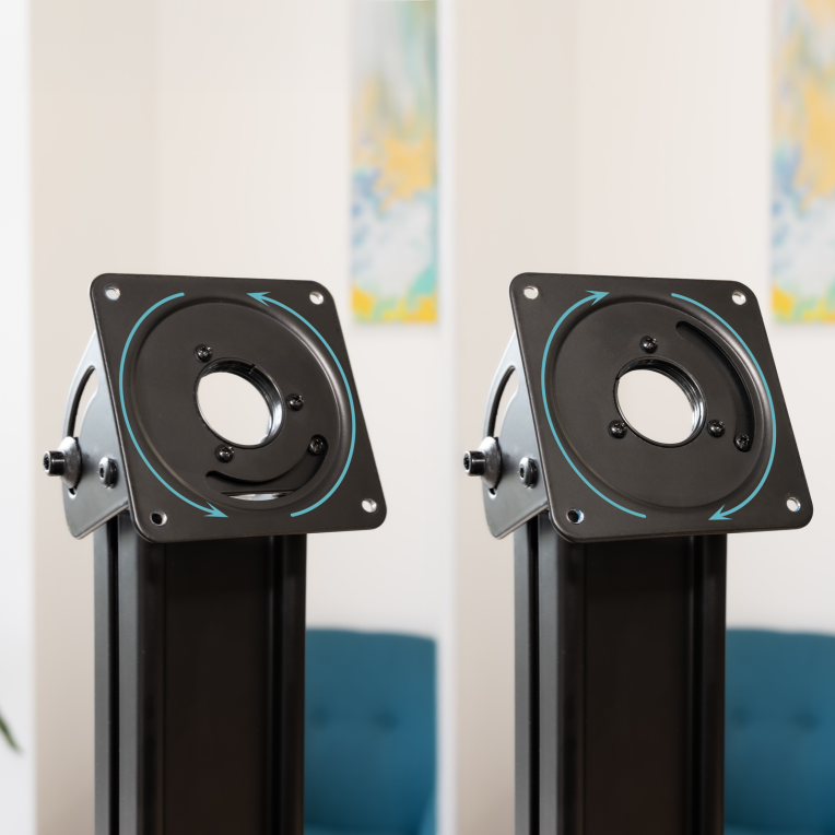 SOPORTE MESA MARCO ANTIRROBO TABLET NEGRO - detalle