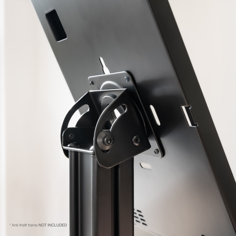 SOPORTE MESA MARCO ANTIRROBO TABLET NEGRO - detalle
