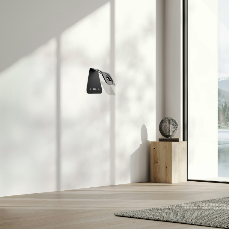 SOPORTE MESA/PARED MARCO ANTIRROBO TABLET NEGRO - detalle