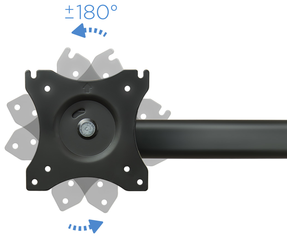 SOPORTE MESA TOOQ DB1327TN-B 3 PANTALLAS 13-27" - detalle