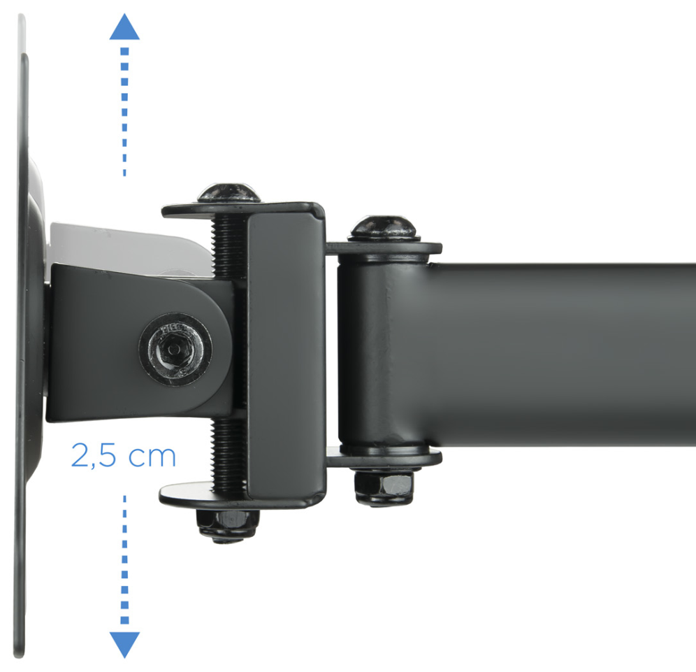 SOPORTE MESA TOOQ DB1327TN-B 3 PANTALLAS 13-27" - detalle
