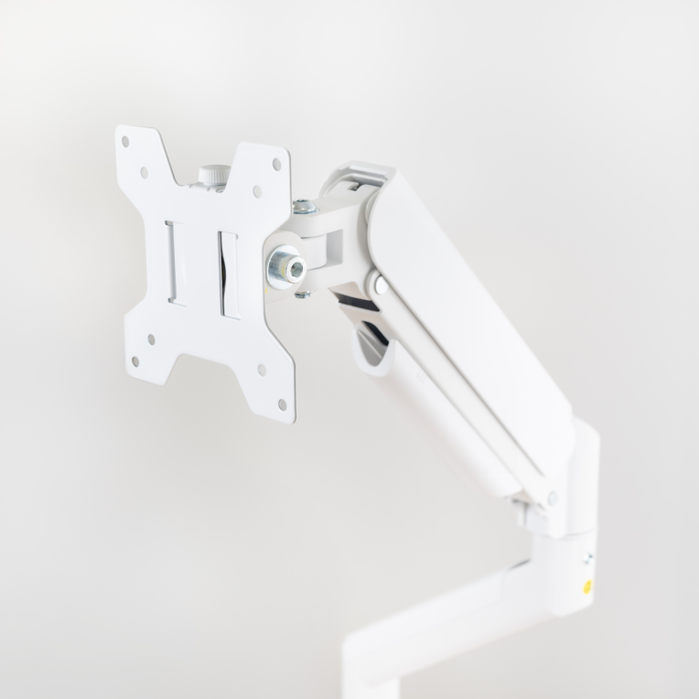SOPORTE MESA TOOQ PANT. GIRA INCLI 1 BRAZO 13-34 BLANCO - detalle