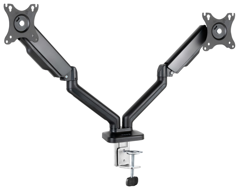 SOPORTE MESA TOOQ PANT. GIRA INCLI 2 BRAZOS 17-32 NEGRO