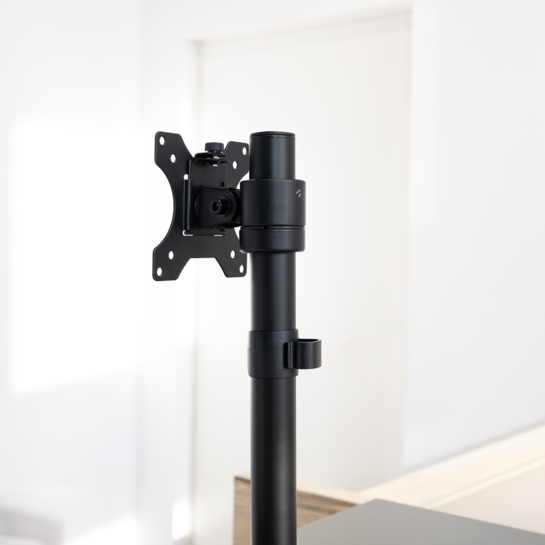 SOPORTE MESA TOOQ PANTALLAS GIRA INCLI 17-32 NEGRO - detalle
