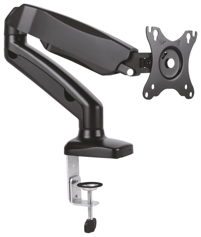 SOPORTE MONITOR AISENS CONTRAPESO GIRATORIO INCLINABLE 1 BRZ 9KG 13"-32" NEGRO - detalle