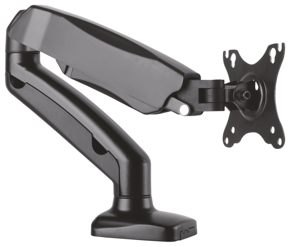 SOPORTE MONITOR AISENS CONTRAPESO GIRATORIO INCLINABLE 1 BRZ 9KG 13"-32" NEGRO - detalle