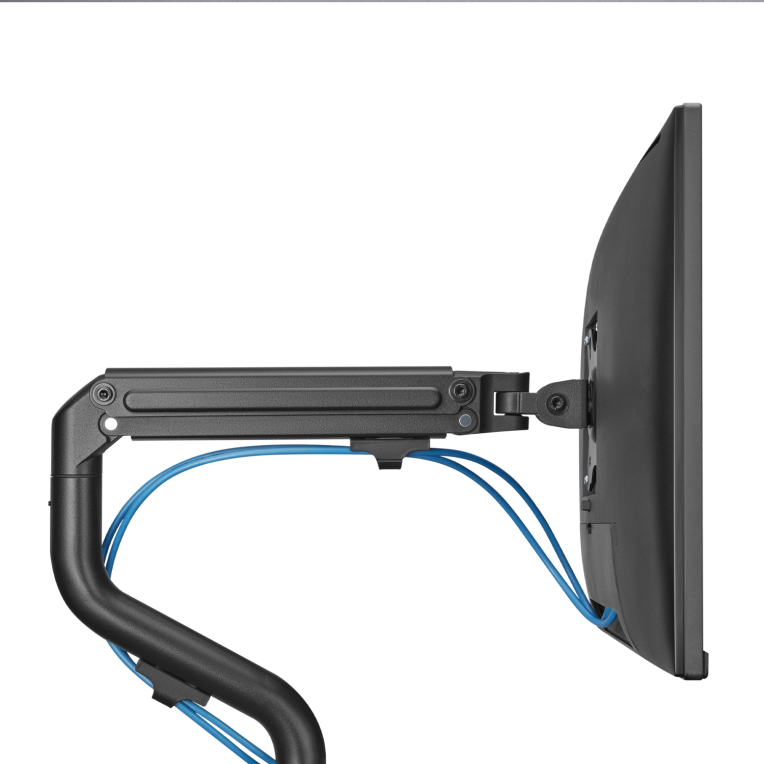 SOPORTE MONITOR AISENS CONTRAPESO GIRATORIO INCLINABLE 2 MONITOR TV 8KG 17”-32” - detalle