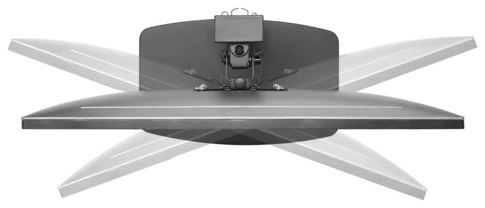 SOPORTE MONITOR AISENS GIRATORIO E INCLINA MONITOR/TV 8KG 17"-32" NEGRO - detalle