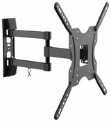 AISENS Soporte ECO giratorio. inclinable para monitor/TV 30kg (3 Pivotes) de 32-55. Negro