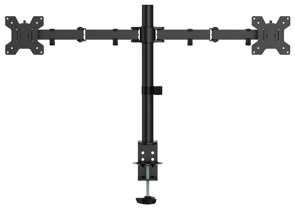 SOPORTE MONITOR AISENS MESA ECO GIRA INCLI MONITOR 10KG (3 PIV 2 BRAZOS) 17"-32" - detalle