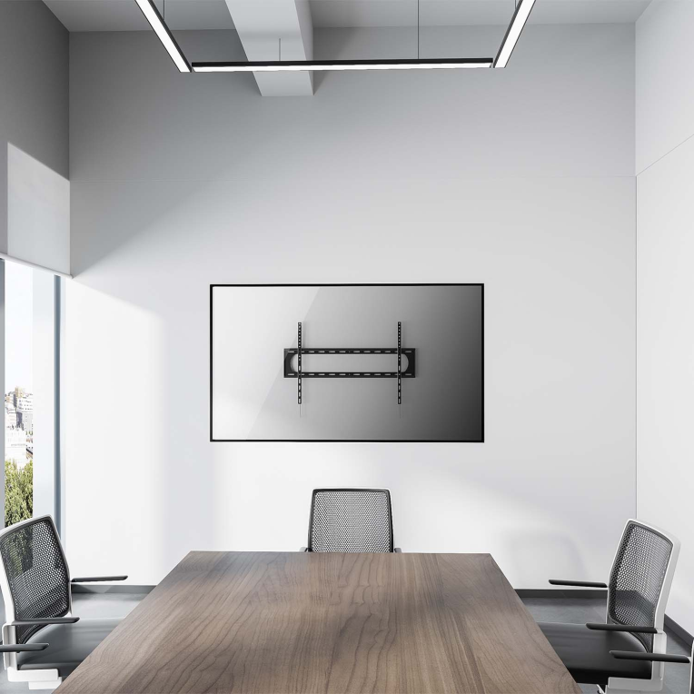 SOPORTE MONITOR ECO AISENS DELGADO MONITOR/TV 160KG 60"-120" NEGRO - detalle