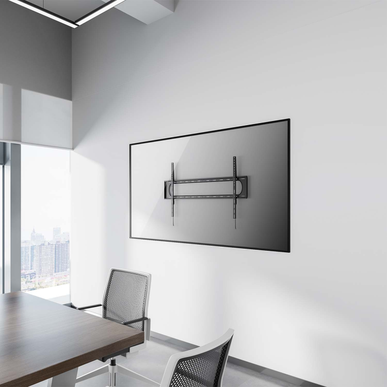 SOPORTE MONITOR ECO AISENS DELGADO MONITOR/TV 160KG 60"-120" NEGRO - detalle