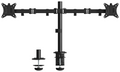 SOPORTE MONITOR EWENT 2 MONITOR 9KG 17"-34" VESA 75x75 o 100x100