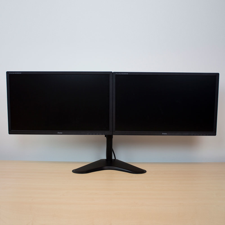 SOPORTE MONITOR EWENT EW1536 SOBREMESA HASTA 32" NEGRO - detalle