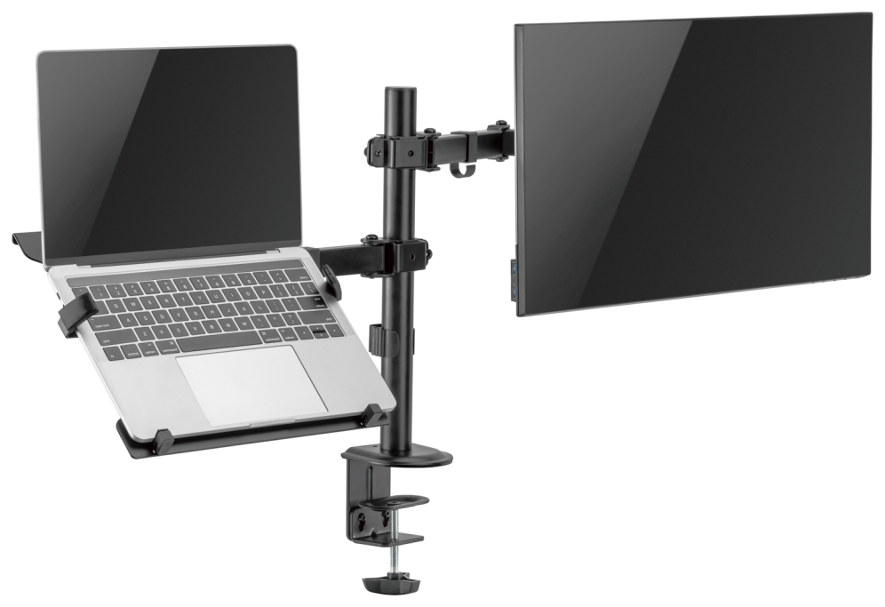SOPORTE MONITOR EWENT MONITOR 8kG HASTA 34" Y PORTATIL 15.6" - detalle