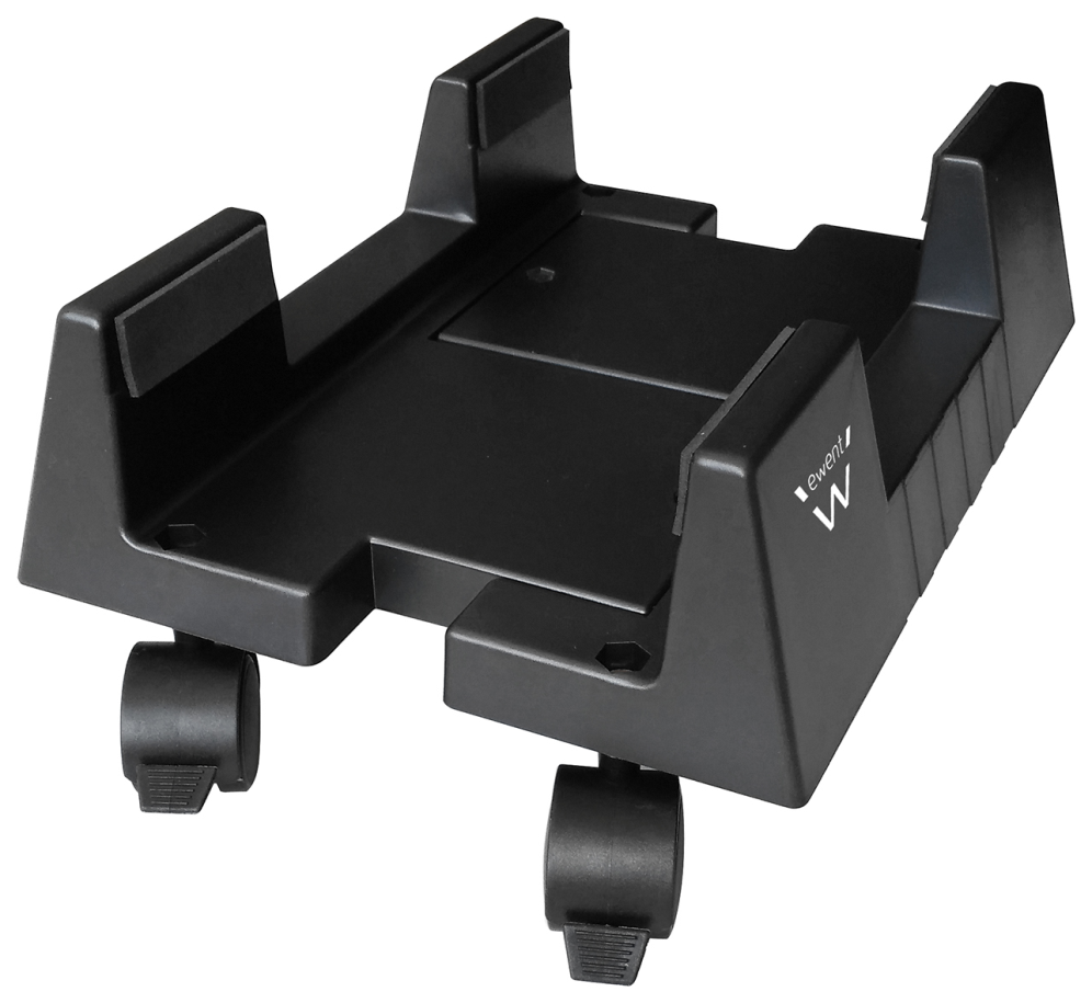 SOPORTE ORDENADOR EWENT CAJON AJUSTABLE CON RUEDAS - detalle