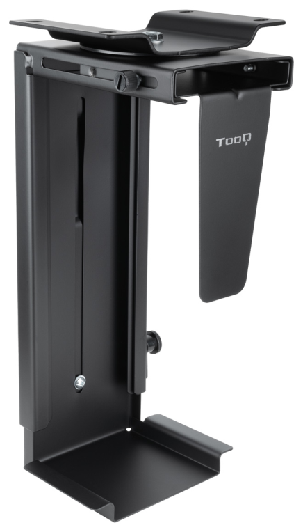 SOPORTE PARA CPU TOOQ ESCRITORIO/PARED NEGRO