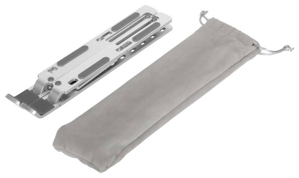 SOPORTE PARA PORTATIL TARGUS ERGO STAND AJUSTABLE PLATA - detalle