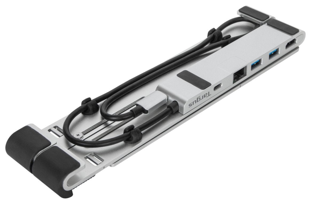 SOPORTE PARA PORTATIL TARGUS PORTABLE STAND AND DOCK 15,6" PLATA - detalle