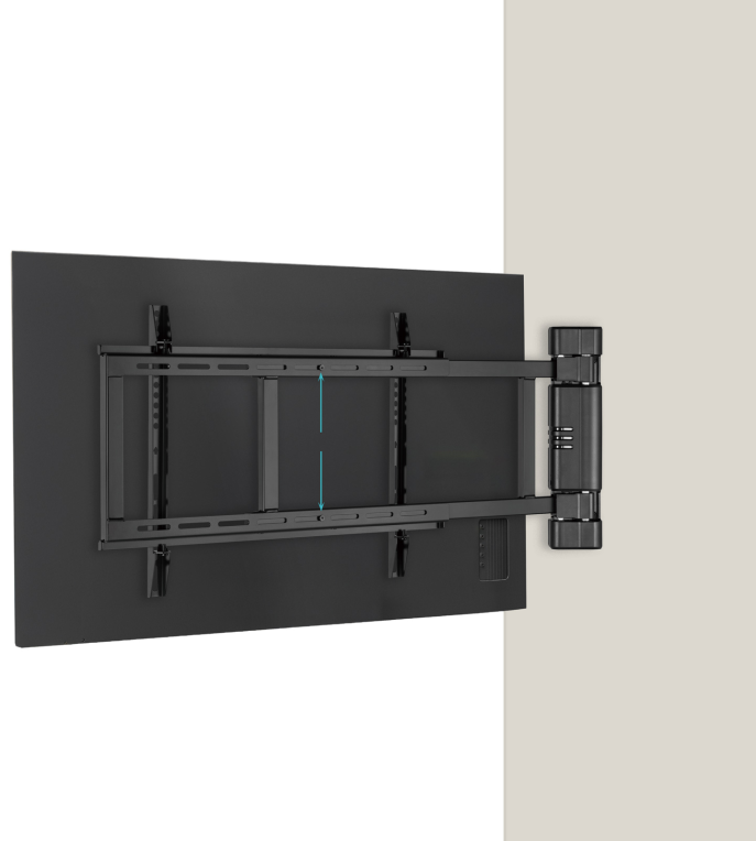 SOPORTE PARED ELECTRICO TOOQ LPM4381XL-B ORBITA 32-75" - detalle
