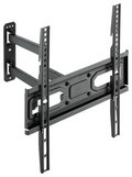 SOPORTE PARED PANTALLAS 32-55" GIRA INCLI NEGRO