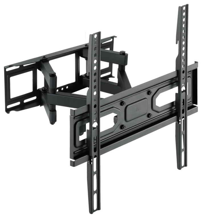 SOPORTE PARED PANTALLAS 32-70" GIRA INCLI NEGRO