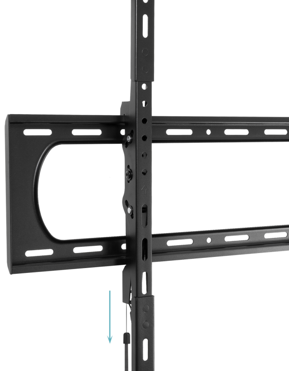 SOPORTE PARED TOOQ INCLINABLE PANTALLAS 37-140 NEGRO - detalle