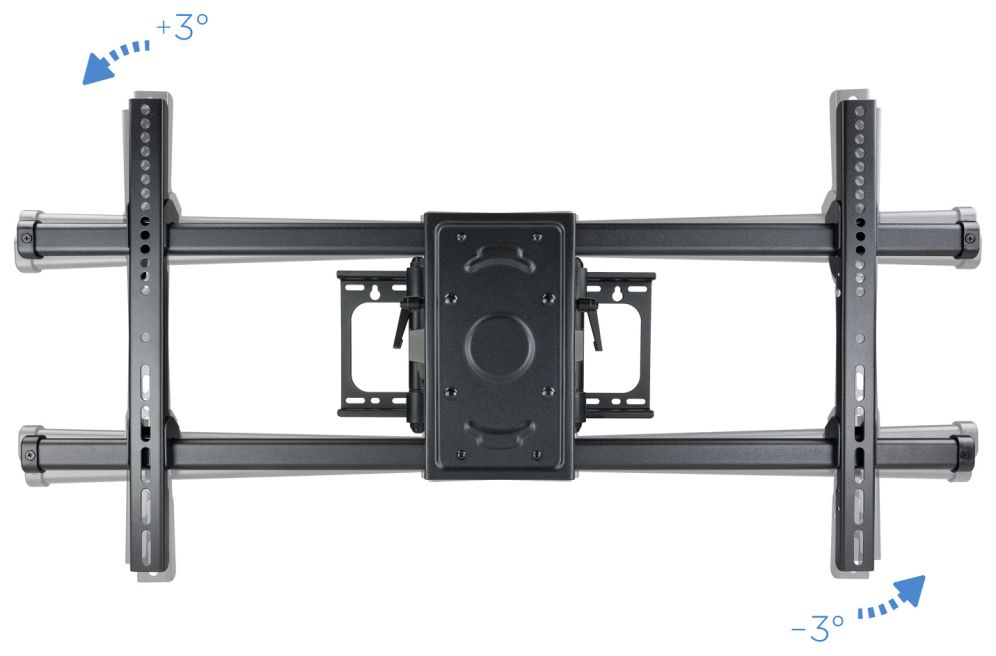 SOPORTE PARED TOOQ LP3790TN-B 37"-90" NEGRO - detalle