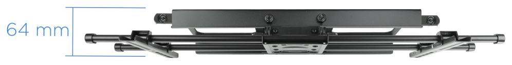 SOPORTE PARED TOOQ LP3790TN-B 37"-90" NEGRO - detalle
