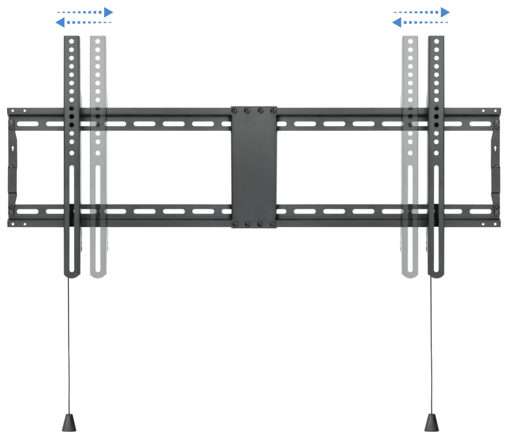 SOPORTE PARED TOOQ LP4390F-B 43"-90" NEGRO - detalle