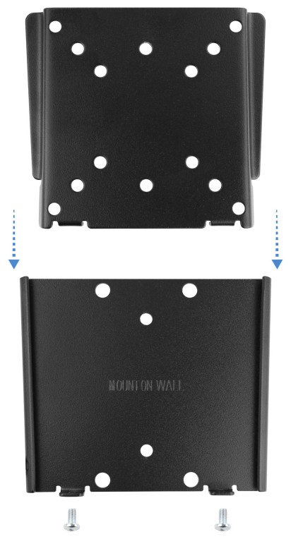 SOPORTE PARED TV LP1023F-B 13-27 NEGRO - detalle