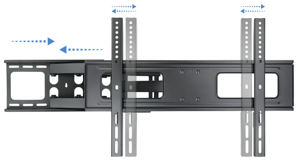 SOPORTE PARED TV LP6270TN-B 37-70 GIRA/INCLI NEGRO - detalle