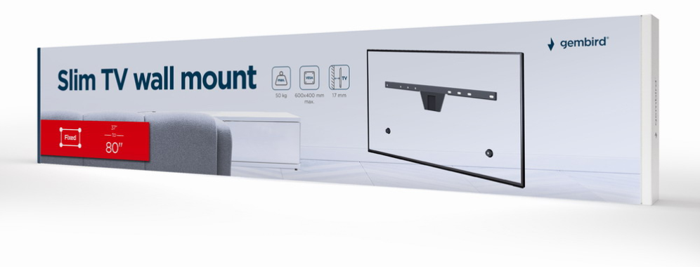 SOPORTE PARED TV SLIM FIXED 37"-80"? 50 KG - detalle