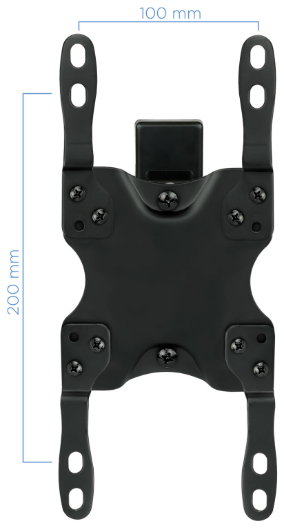 SOPORTE PARED TV TOOQ LP2042TNL-B NEGRO 13-42" MAX 20 KG - detalle