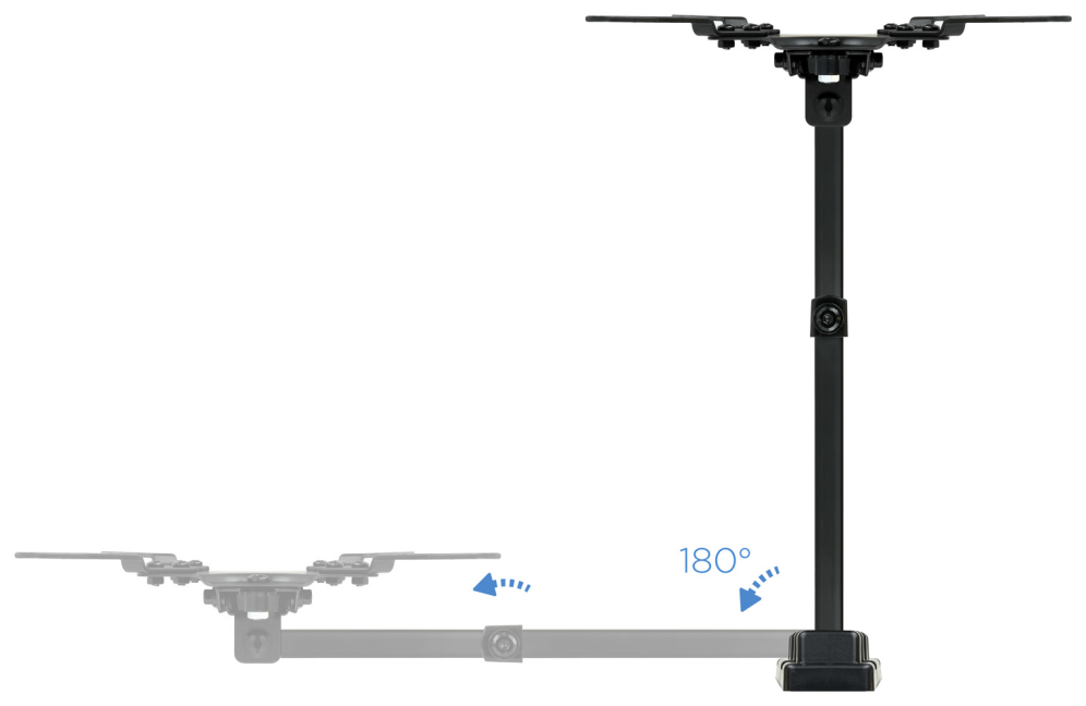 SOPORTE PARED TV TOOQ LP2142TNL-B NEGRO 13-42" MAX 20 KG - detalle