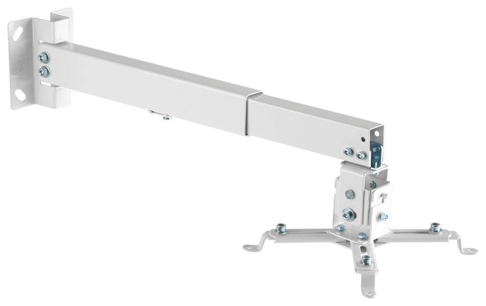 SOPORTE PROYECTOR AISENS TECHO/PARED UNIV INCLINABLE EXTENSIBLE 20KG BLANCO - detalle