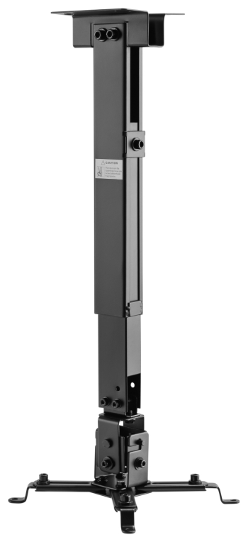 SOPORTE PROYECTOR AISENS TECHO/PARED UNIV INCLINABLE EXTENSIBLE 20KG NEGRO - detalle