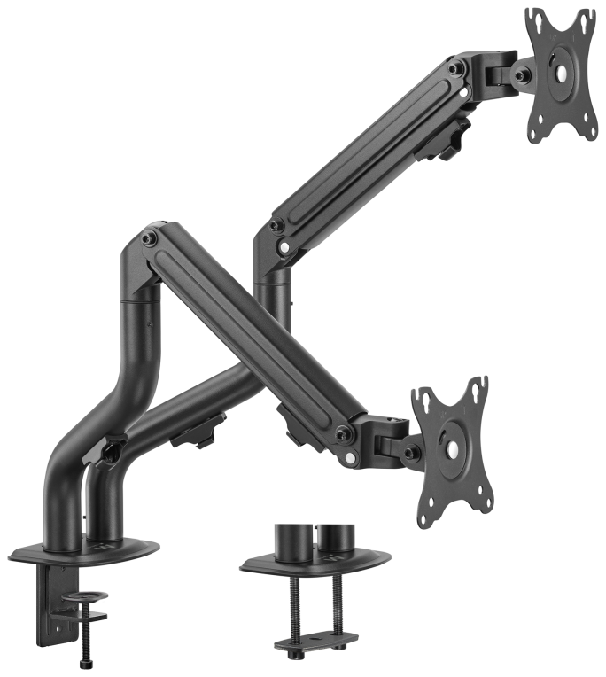 SOPORTE SOBREMESA EWENT EW1534 DOBLE MONITOR 34" MUELLE